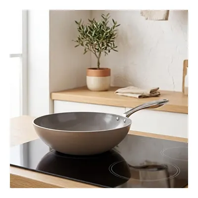 Bernardo Natura Seramik Wok Tava Kahverengi 28 Cm