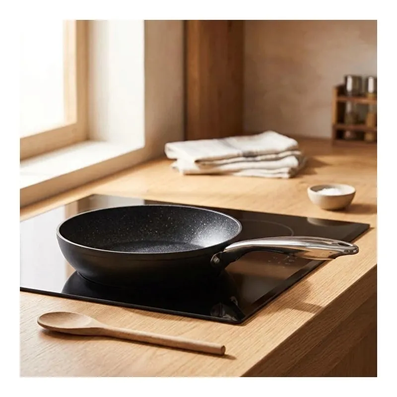 Bernardo Chef Line Granit Tava Siyah 24cm, görsel 1