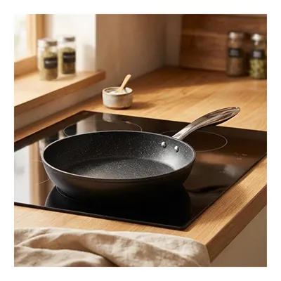 Bernardo Chef Line Granit Tava Siyah 28cm