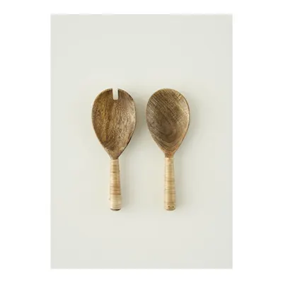 Varna Salata Servis Seti Naturel (22x8 Cm)