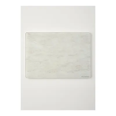 Marbella Cam Kesme Tahtası Ekru (35x25 Cm)