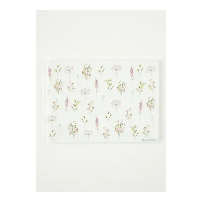 Flores Cam Kesme Tahtası (35x25 Cm) Çok Renkli