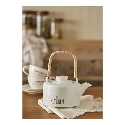 My Kitchen Porselen Demlik (850 Cc) Beyaz