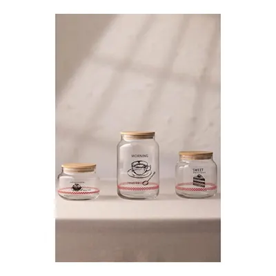 Rakle Toskana Jar 3'lü Kavanoz Seti 970 Cc/ 635 Cc/ 430 Cc