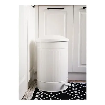The Mia Çöp Kovası Mutfak 37 Lt Beyaz Mgl0007