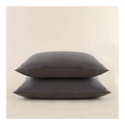 Alana Yastık Kılıfı 50x70 cm Koyu Gri