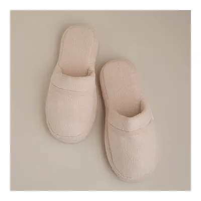Solid Bambu Unisex Terlik Pudra