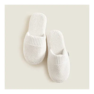 Eva Cotton %100 Pamuk Unisex Terlik Beyaz