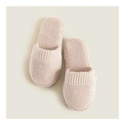 Eva Cotton %100 Pamuk Unisex Terlik Pudra