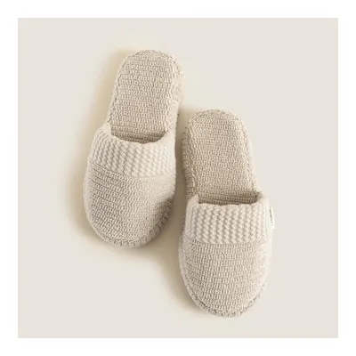 Eva Cotton %100 Pamuk Unisex Terlik Açık Gri