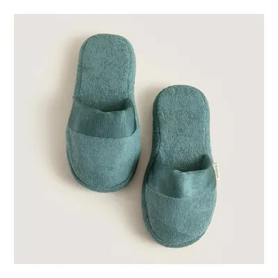 Floss Bambu Unisex Terlik Duman Turkuaz