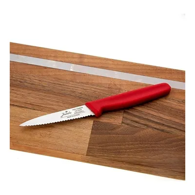 Practico Alman Çeliği Red Tırtıklı Soyma Bıçağı - 9 cm