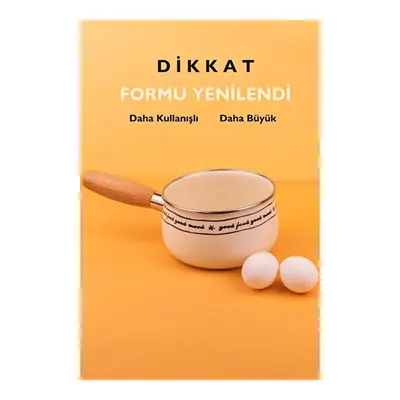 Emaylab Mood Emaye Sos/sütlük/yumurta Tavası 1,3 Litre - 16 Cm (indüksiyon Dahil Tüm Ocaklara Uygun)