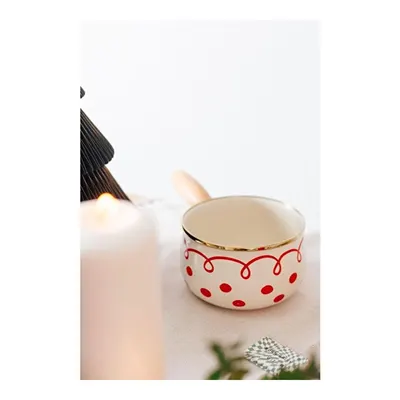 Emaylab Merry Yılbaşı Özel Emaye Tava 16cm (1,3 Litre)