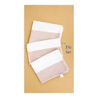 Emaylab Mindy Mutfak %100 Müslin Kurulama Ve Çok Amaçlı Bez (3'lü Set)