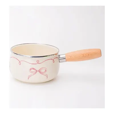 Emaylab Rebel Bow Kurdele Desenli Emaye Sos Tavası (1,3 Litre)