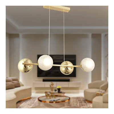 Apliqa Berca 4lü Gold Avize Modern Mutfak Yemek Masası Üstü Yatak Odası Salon Avize