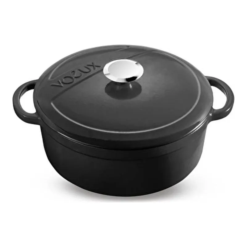 Voeux Kitchenware Elegance Siyah Derin Döküm Tencere 28 Cm, görsel 1
