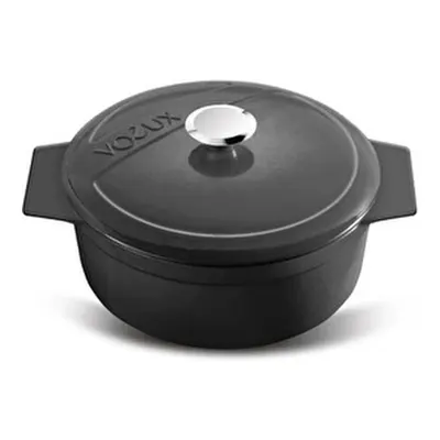 Voeux Kitchenware Elegance Siyah Döküm Mini Güveç 10 Cm