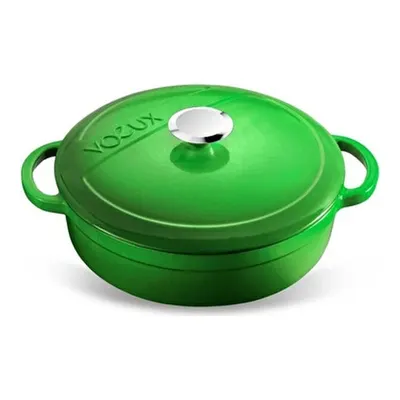 Voeux Kitchenware Forêt Yeşil Sığ Döküm Tencere 28 Cm