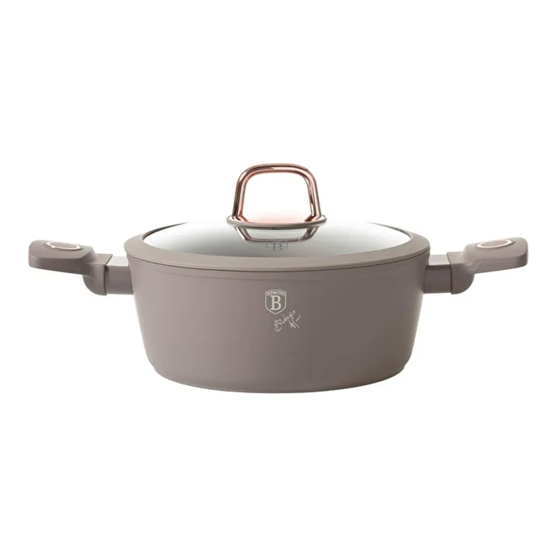 Berlinger Haus Sahara Derin Tencere 22 Cm Taupe, görsel 1