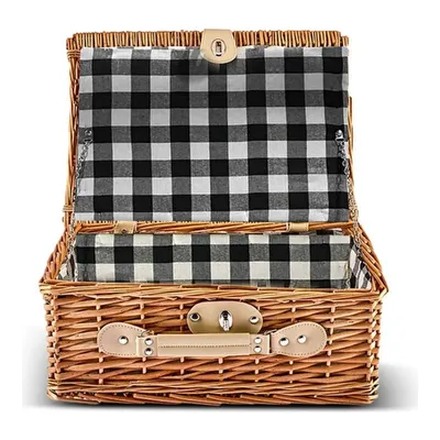 Wicker Hasır Piknik Sepeti