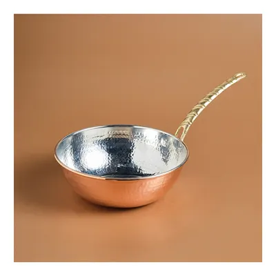 Alacahöyük Bakır Wok Tava 24 Cm