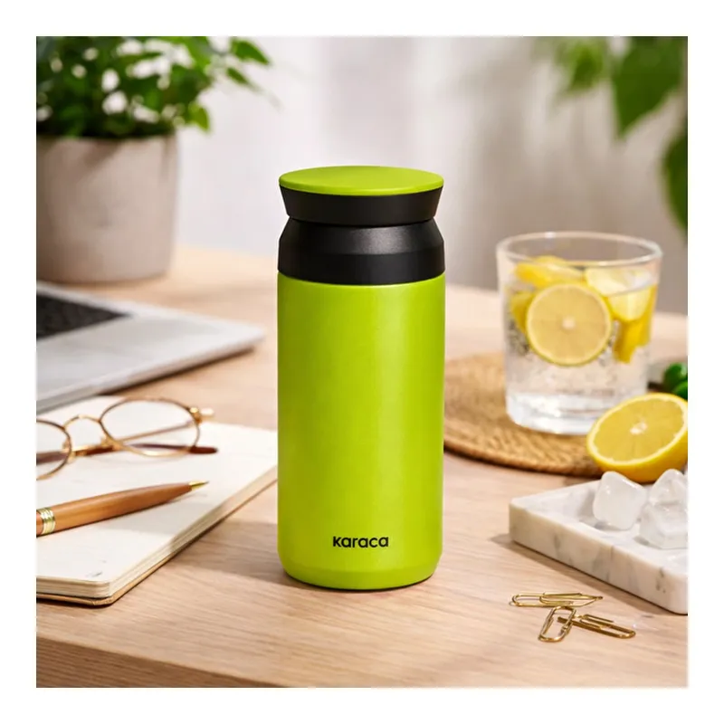 Rainbow Çelik Sızdırmaz Termos Yeşil 350 ml, görsel 1
