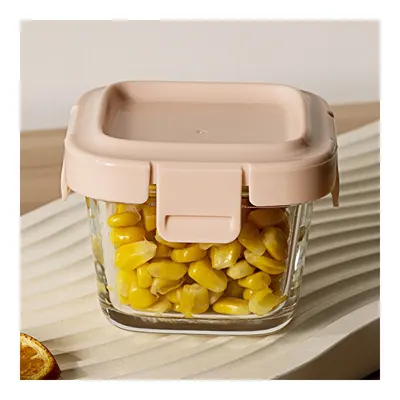 Lia Mini Cam Saklama Kabı 160 Ml Pembe