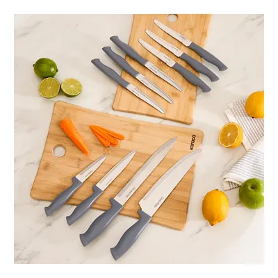 Apricot Strong 10 Parça Bıçak Seti Gri
