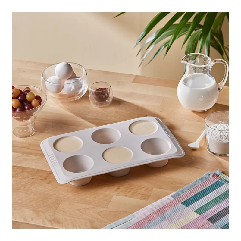 Crick Crack Harmony 6'lı Silikon Muffin Kalıbı, görsel 1