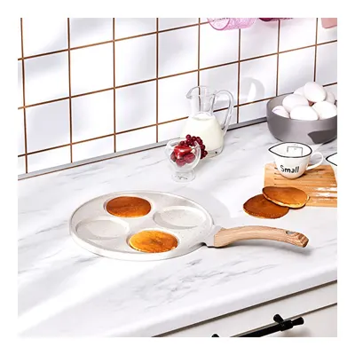 Mutfaksever Biogranit 4 Eggs Pankek Tava 26 Cm Krem
