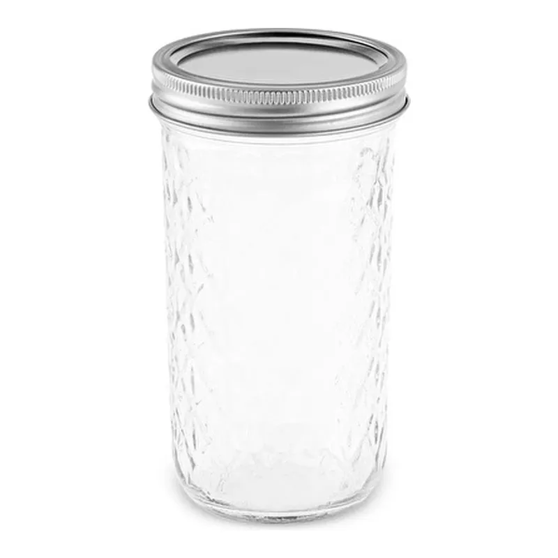 x Refika Boyunsuz Kavanoz Baklava Desen 650 ml, görsel 1