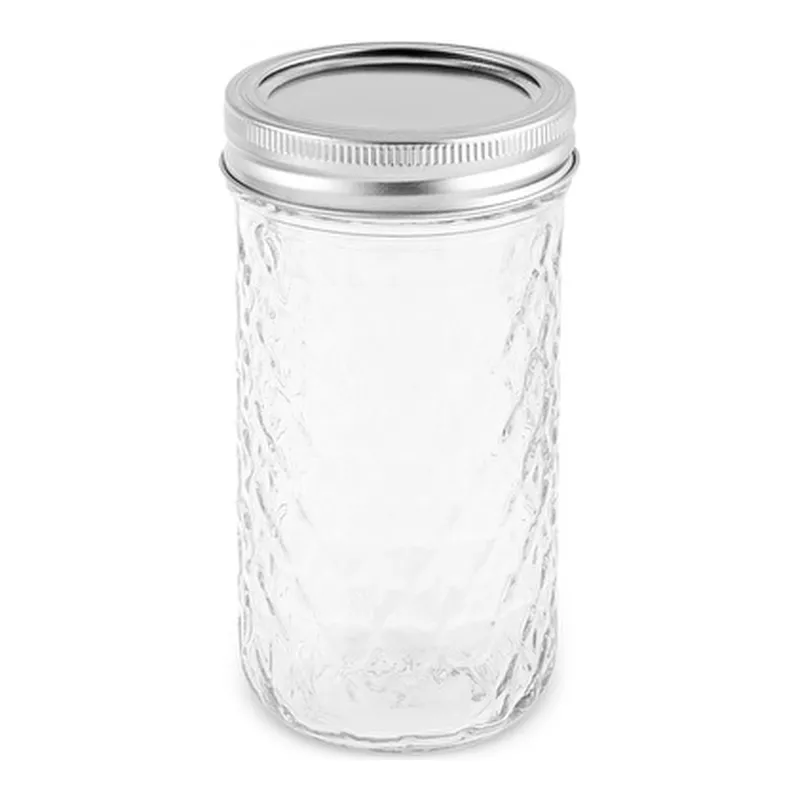 x Refika Boyunsuz Kavanoz Baklava Desen 350 ml, görsel 1