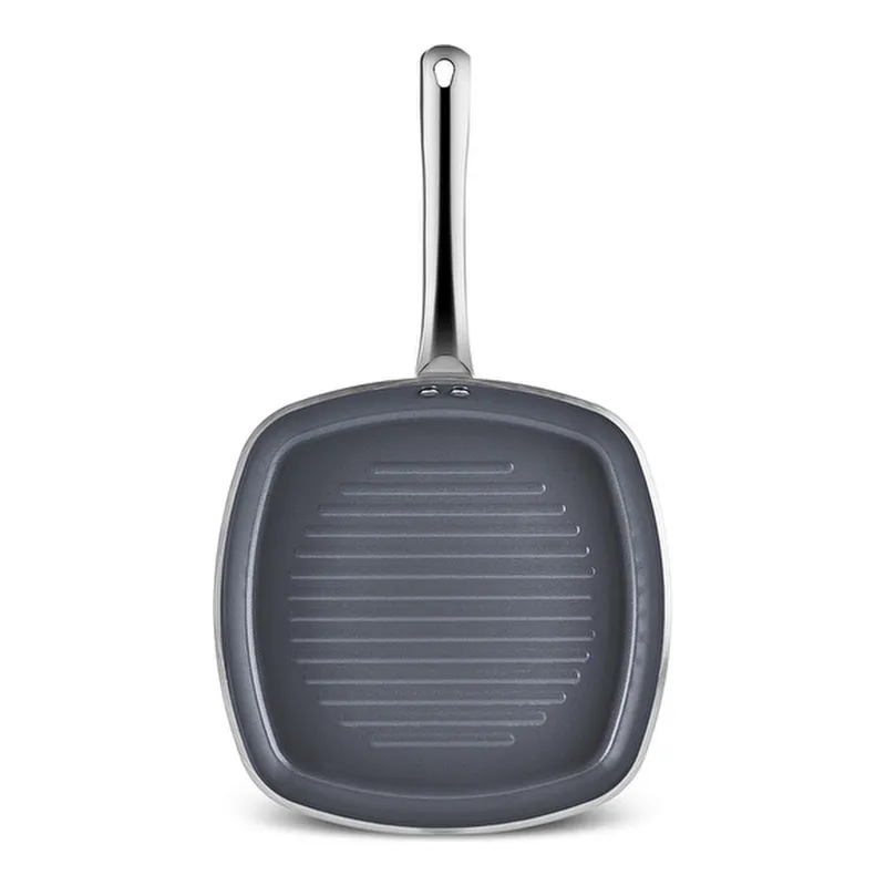 x Refika Swiss Crystal Creamy Metal Grill Tava 28 Cm, görsel 1