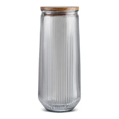 Massimo Cam Saklama Kabı Antrasit 1700 ml