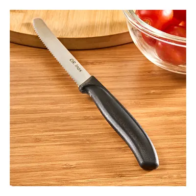 Dr.Inox Domates Bıçağı Siyah 22 cm
