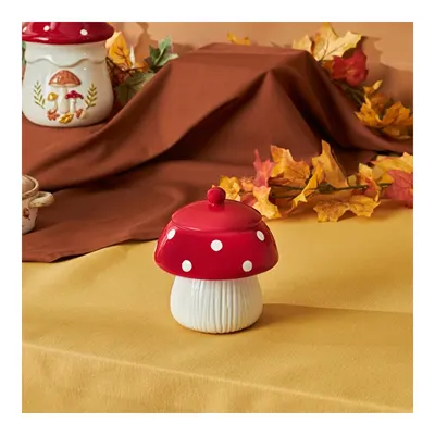Cozy Mantar Saklama Kabı Kırmızı 520 ml