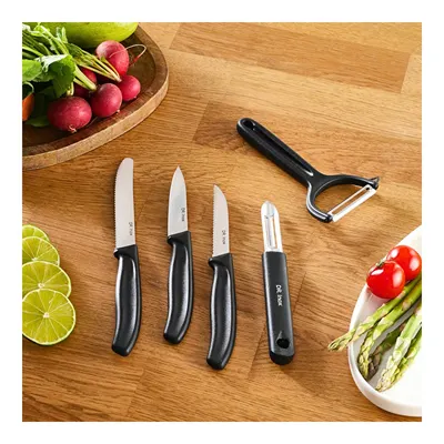 Dr.Inox Forces 5 Parça Soyacaklı Bıçak Seti Black