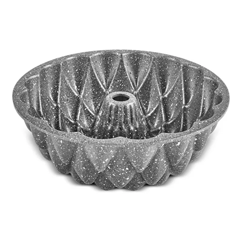 Kozalak Döküm Kek Kalıbı Silver, görsel 1