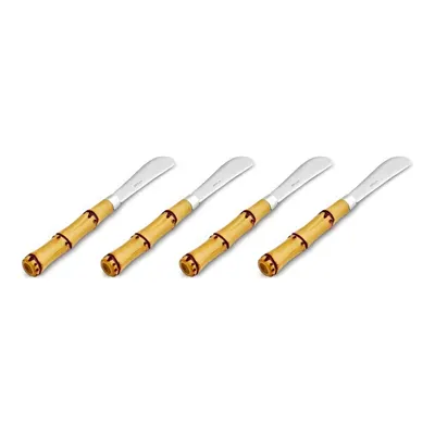 Emsan Bamboo 4'lü Tereyağ Bıçağı Kahverengi