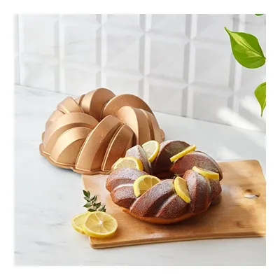 Emsan Cake Pro Örgü Gold Döküm Kek Kalıbı 26 cm