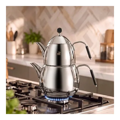 Powersteel 316+ Ezgi Midi Çaydanlık Takımı 1L & 2,2L