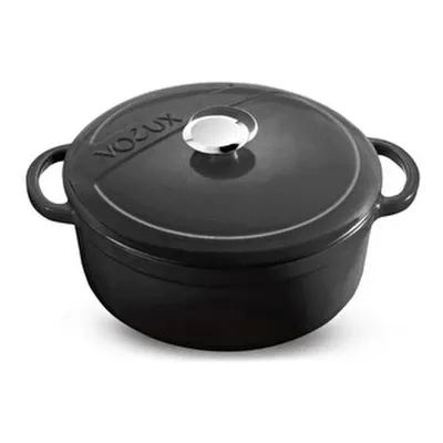 Voeux Kitchenware Elegance Siyah Derin Döküm Tencere 20 Cm