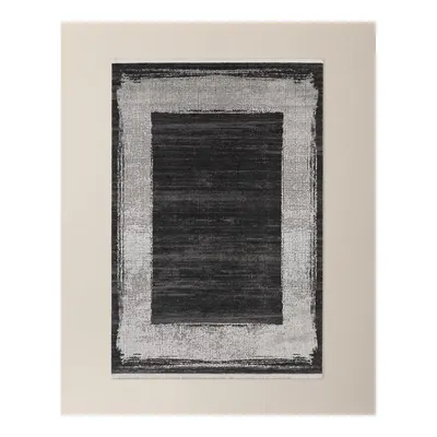 Ardenne Halı - Siyah - 80x300 cm
