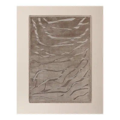Farce Halı - Bej - 80x150 cm