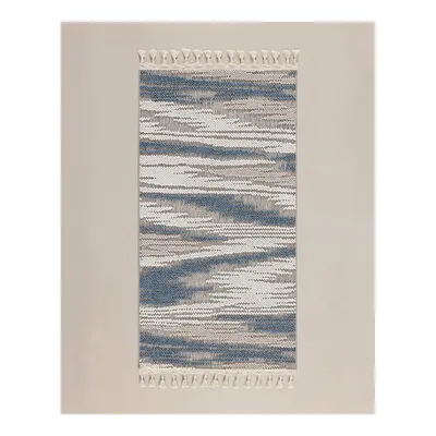 Grania Saçaklı Halı - Gri - 120x180 cm