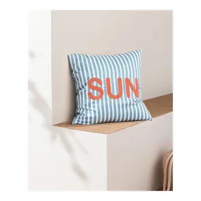 Sun Kırlent Kılıfı - Mavi - 43x43 cm - Yat Koleksiyon