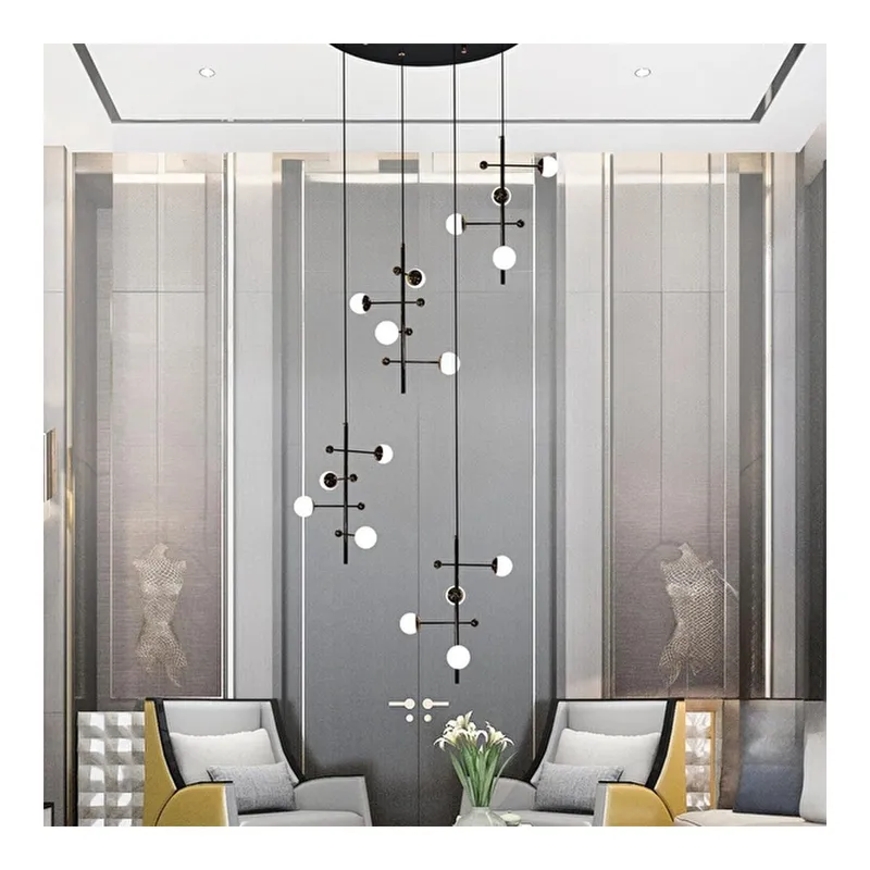Apliqa Addo 4'lü 16 Watt Modern Sarkıt Koridor, Salon Sarkıt Led Avize, görsel 1