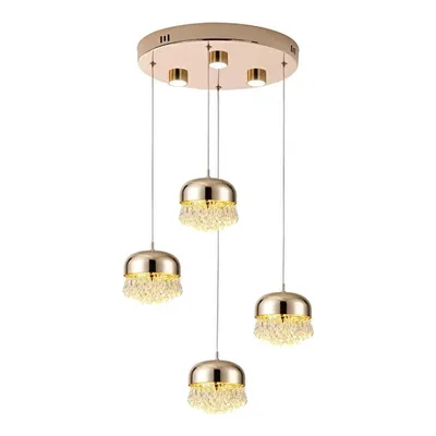 Apliqa Gemma Gold 4lü 43 Watt Led Avize